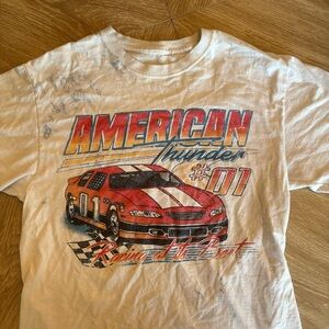 PacSun American Thunder Graphic Tee - Cream